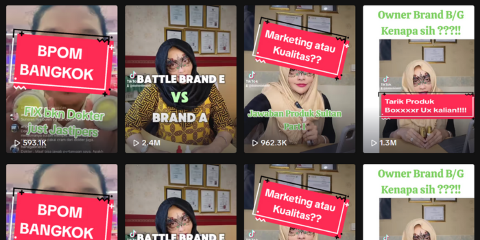 postingan dokter detektif di akun tiktok pribadinya