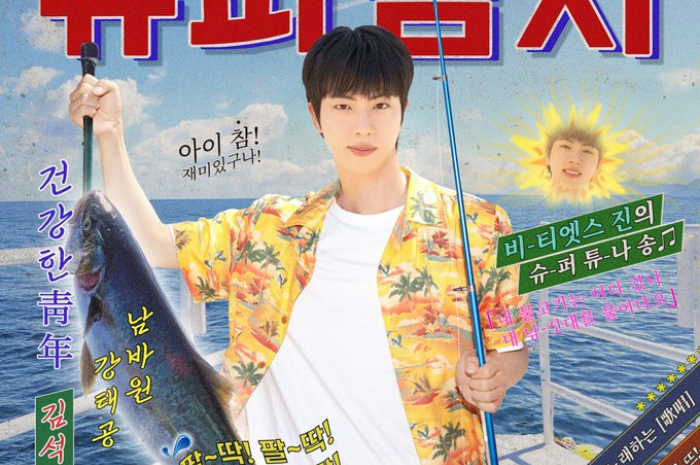 Jin BTS kejutkan penggemar dengan rilis versi panjang Super Tuna (X BTS)