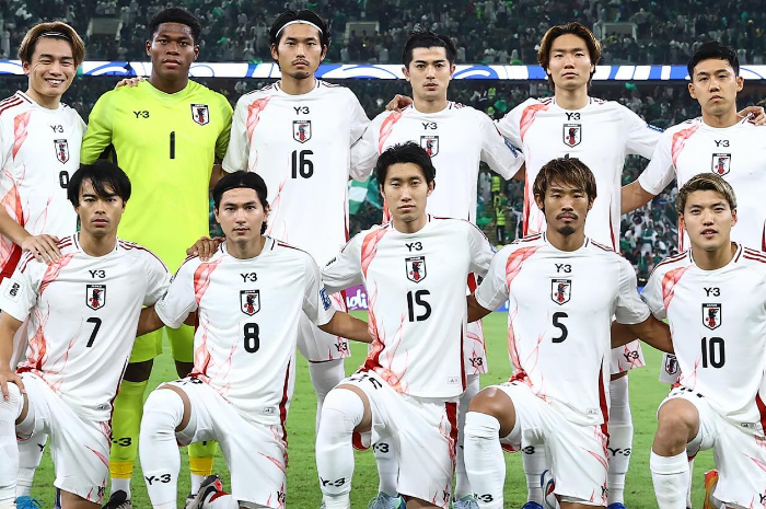 Foto Pemain Timnas Jepang (source: instagram @japanfootballassociation)