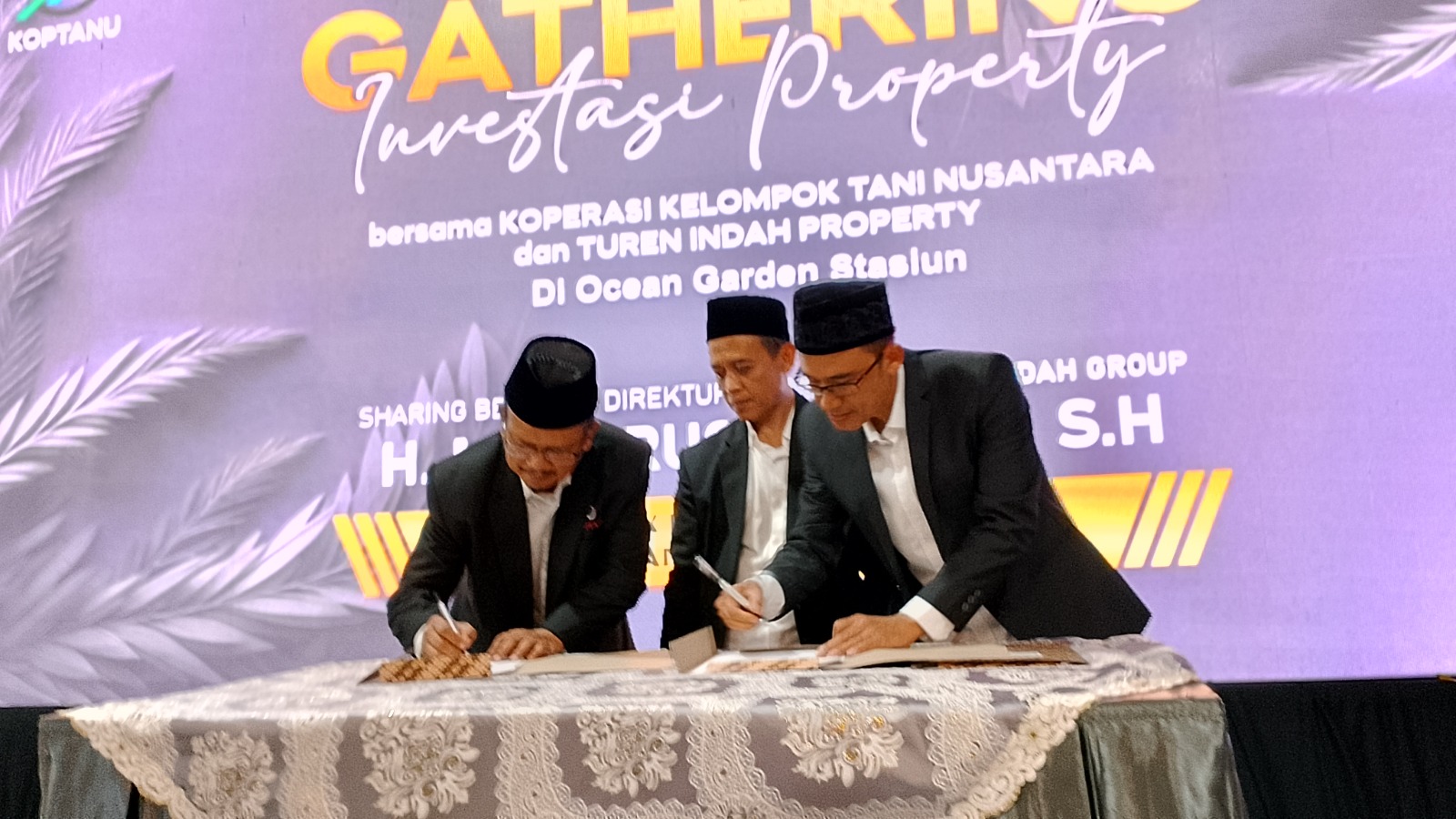 Penandatanganan MOU dengan Majelis Wakil Cabang Nahdlatul Ulama (MWCNU)