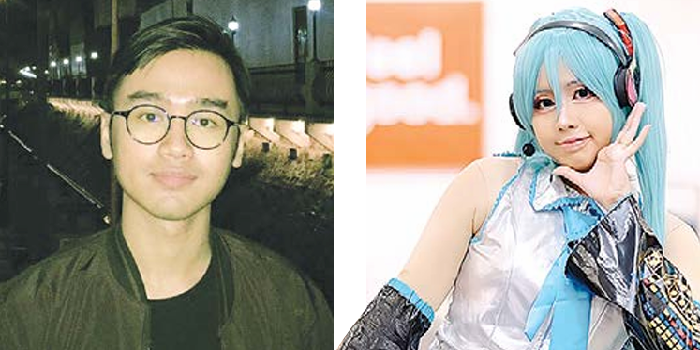 Aditya Rahman Maulana, Fakultas Hukum (FH) Universitas Brawijaya (kiri), dan Audyvia Irefilevitasari Alifia, Fakultas Ilmu Komputer (Filkom) Universitas Brawijaya (kanan).