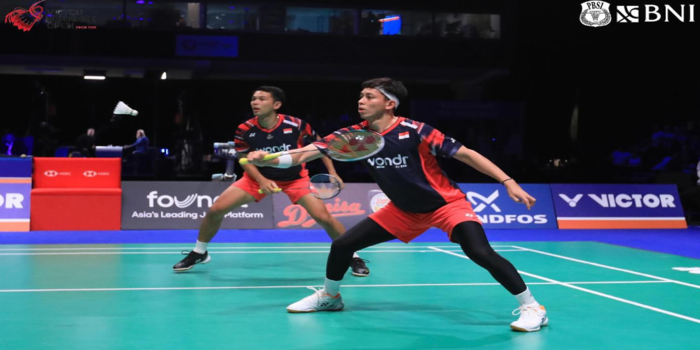 Fajar Alfian dan Rian Ardianto, Denmark Open 2024 (Instagram pribadi Badminton ina)