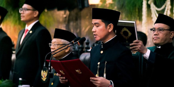 Gibran Rakabumin Wakil Presiden Indonesia (dalam postingan instagram Gibran)