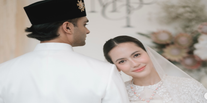 Foto pernikahan Pevita (Instagram pribadi Pevita Pearce)