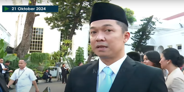 Taufik Hidayat, Wakil MENPORA (Cuplikan  live pelantikan wakil menteri oleh kompastv)
