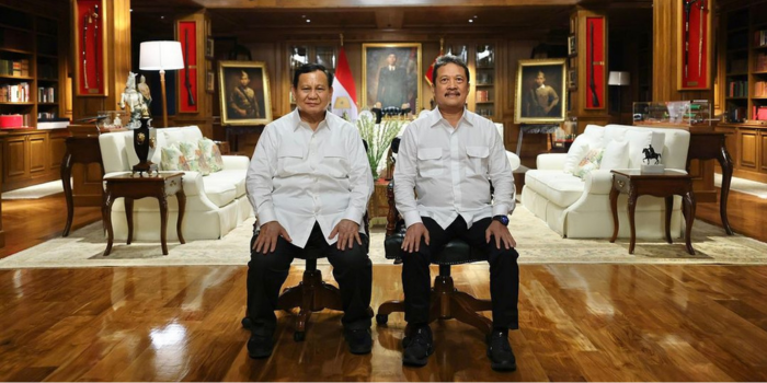 Sakti Wahyu Trenggono dan Presdien Prabowo Subianto (dalam postingan instagram Sakti Wahyu Trenggono)