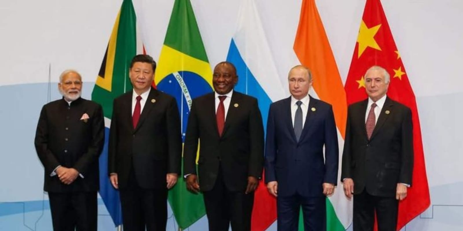 Pimpinan negara pendiri BRICS