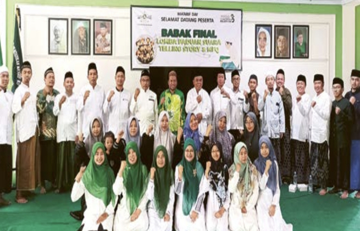TEBAR ILMU: Sebanyak 33 guru mengikuti khotmil Quran yang digelar oleh LP Maarif Lawang pada 19 oktober lalu.