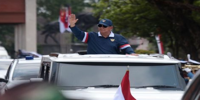 potret Presiden Prabowo (Instagram pribadi Prabowo Subianto)