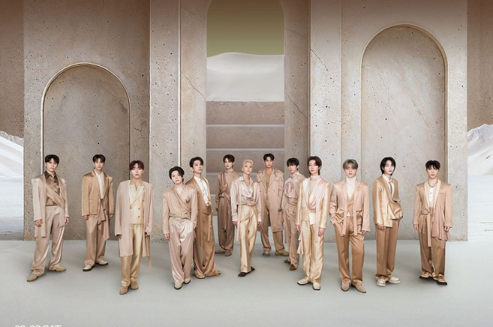 SEVENTEEN akan menggelar konser di Jakarta  International Stadium Februari 2025 mendatang (PLEDIS ENTERTAINTMENT/Mecimapro)