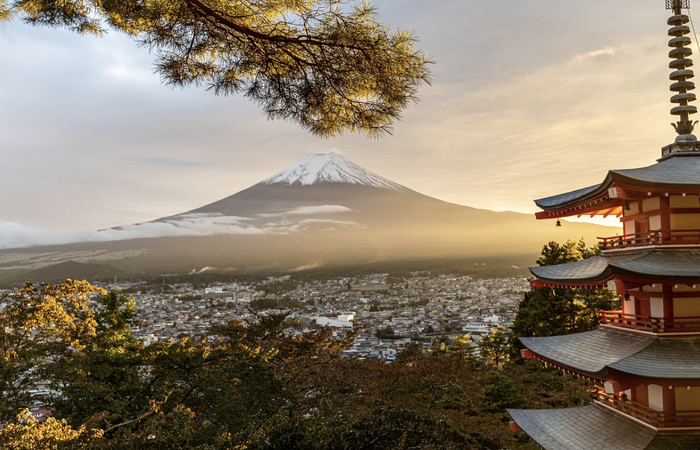 Potret Gunung Fuji (www.pixabay.com)