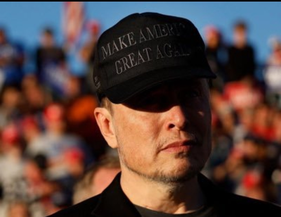 Elon Musk, CEO X sekaligus simpatisan Donald Trump dalam kampanye presidensial Amerika Serikat