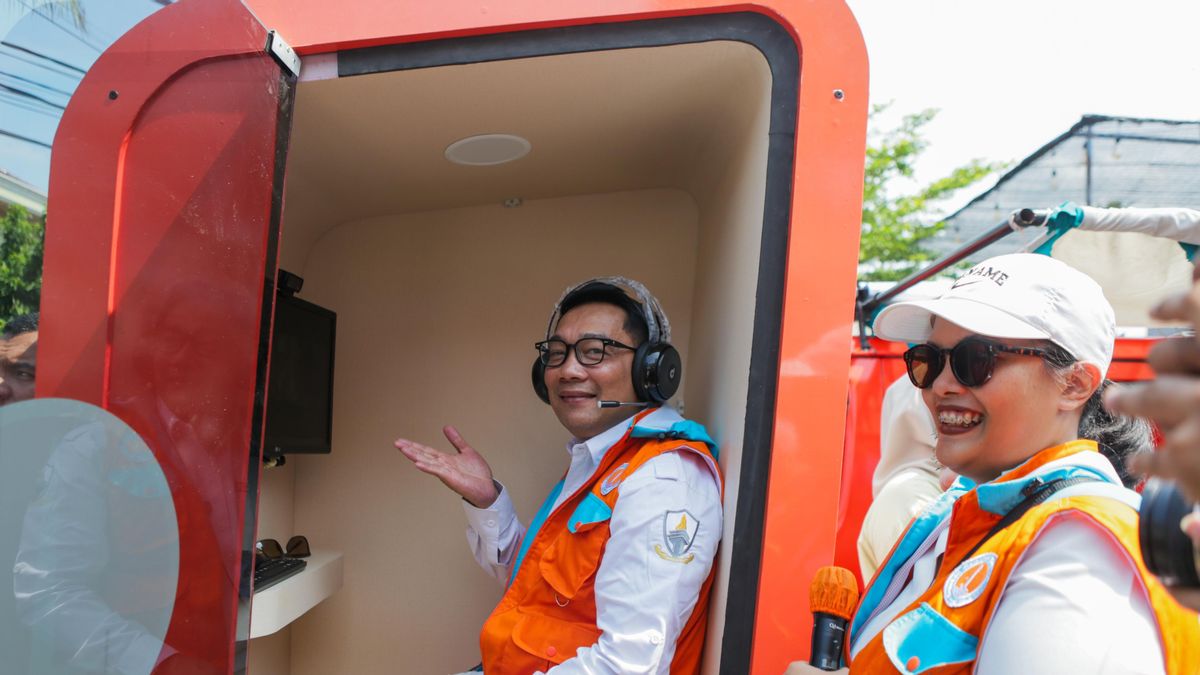 Mobil Curhat program Ridwan kamil (voi.id)