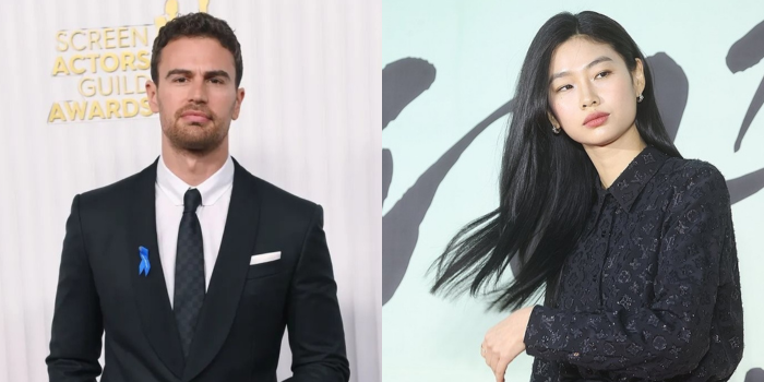 potret Theo James dan Jung Ho Yeon