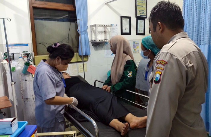 Mahasiswi UIN Maliki yang selamat dari ombak Modangan malang selatan, korban selamat asal Pontianak Kalimantan Barat