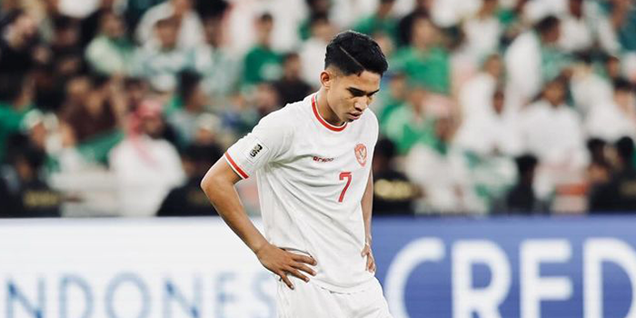 Marselino Ferdinan membela timnas Indonesia.