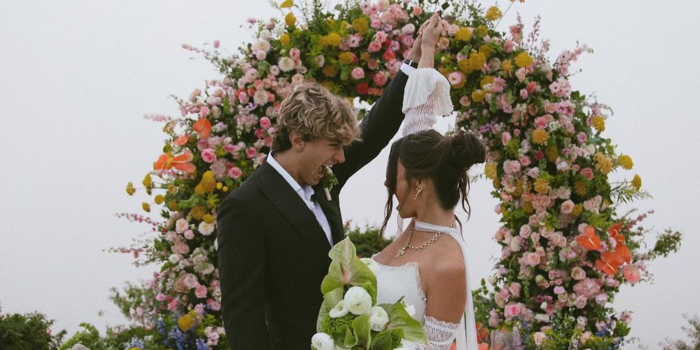 potret pernikahan Gavin Casalegno dengan Cheyanne King