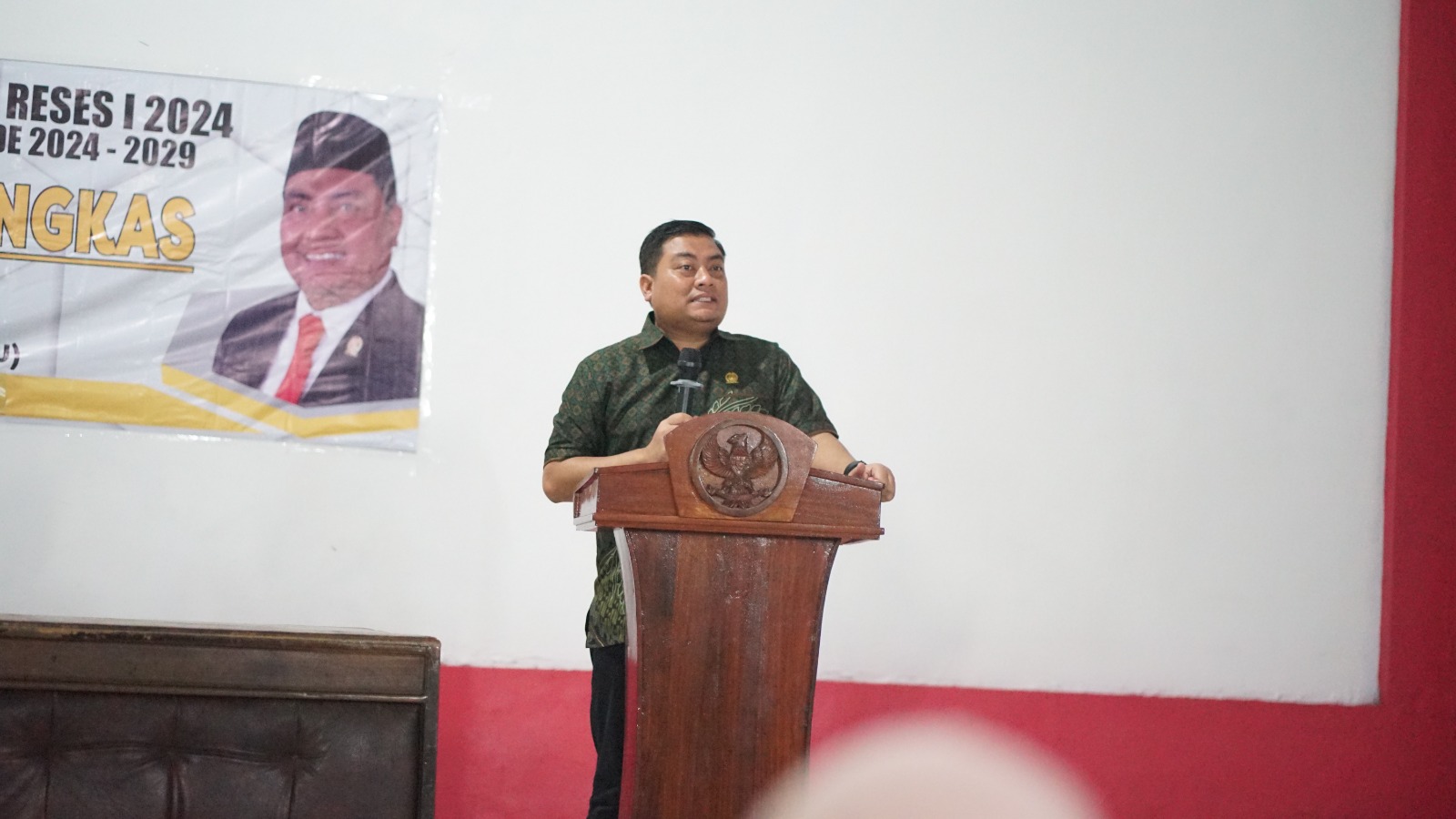 Puguh Wiji Pamungkas anggota DPRD Jatim dalam reses pertamanya