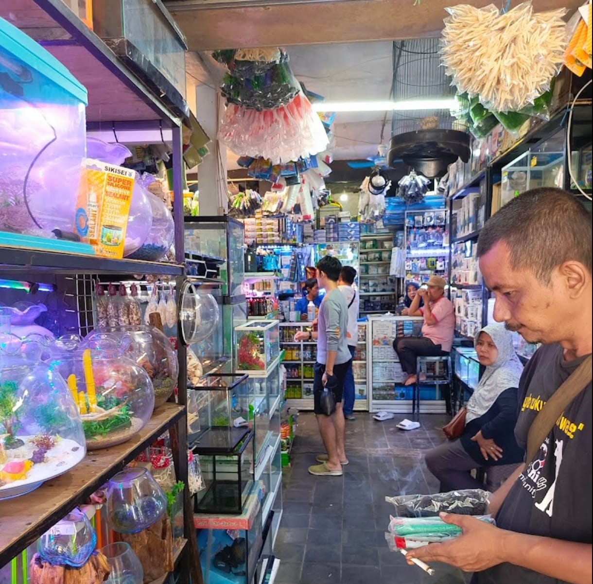 DESTINASI EDUKATIF: Splendid Kota Malang menyediakan tiga area berbeda dalam satu kawasan. Pasar hewan, pasar bunga, dan pasar ikan.