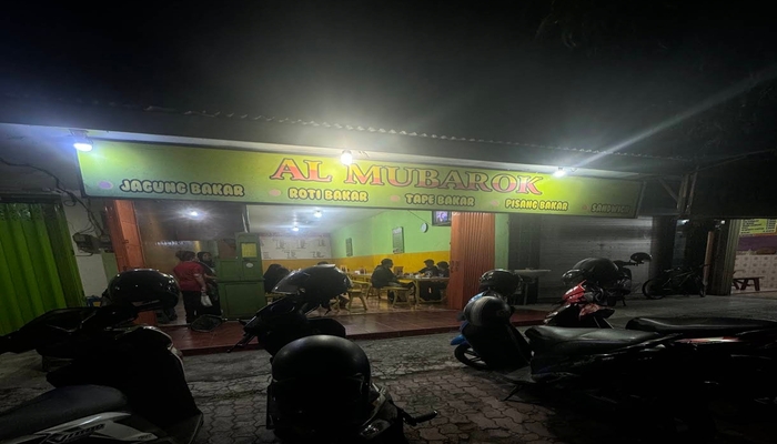 POTRET: Kedai AL MUBAROK Jagung Bakar