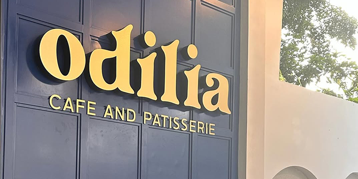 Halaman depan Odilia Cafe and Patisserie.