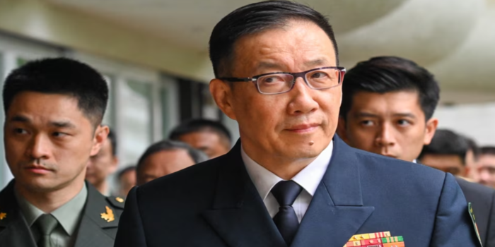 Dong Jun Menteri Pertahanan Tiongkok (Foto: AFP).