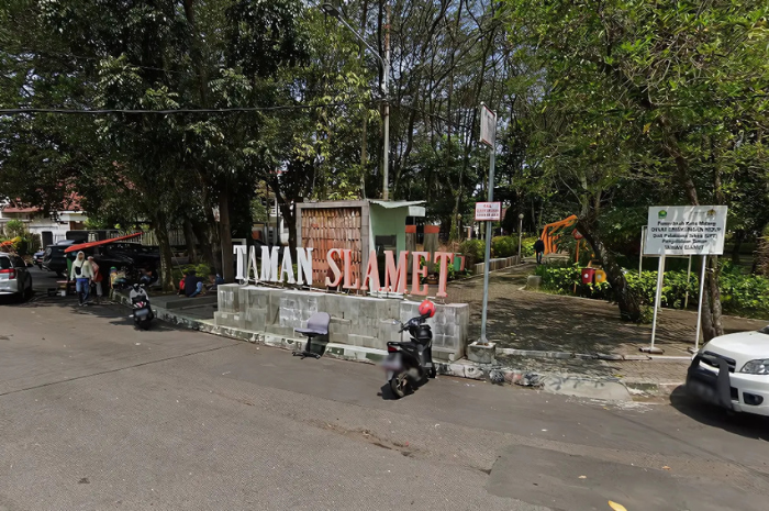 Taman Slamet, spot kuliner pagi di Kota Malang (Dokumentasi Google Maps).