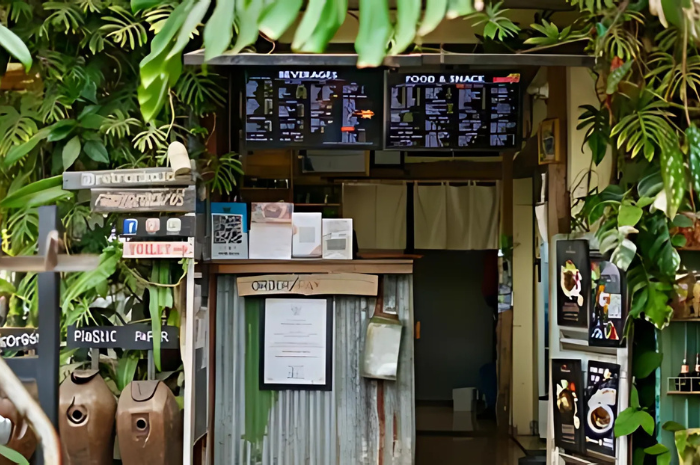 Retrotrika, salah satu kafe yang tawarkan kedamaian ala cottage core (Instagram Retrorika Coffee Bar and Resto).