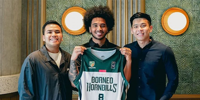 Xavier Ford disambut hangat oleh Borneo Hornbills.