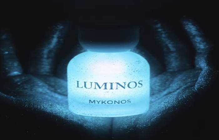Parfum glow in the dark Mykonos, varian luminos
