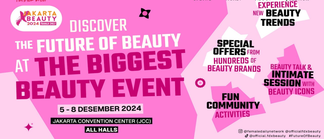 Jakarta X Beauty 2024 (Foto: Website JxB 2024)