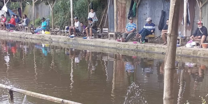 rekomendasi tempat mancing di malang (source:instagram/@kolampancing_amprong)