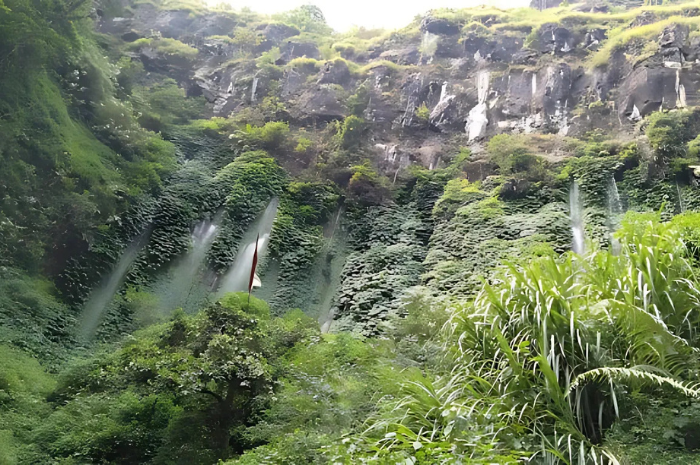 Coban Sumber Pitu di Pujon menjadi surga tersembunyi yang patut diperjuangkan (Google Maps Ibnu Hisyam).