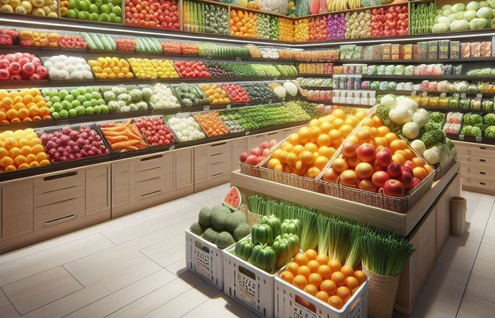 Ilustrasi Toko Buah (sumber: pinterest)