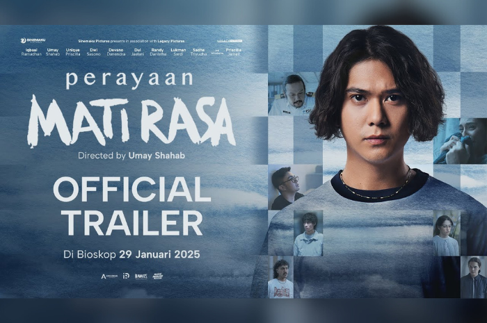 Trailer dan poster film Perayaan Mati Rasa  resmi dirilis (Sinemaku Pictures).