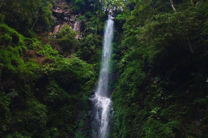 Coban Rais terletak di lereng Gunung Panderman dan memiliki alam yang masih terjaga keasriannya (Google Maps Zidan Rafy).