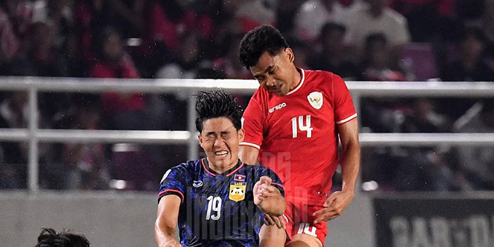 Timnas Indonesia berhadapan dengan Laos di Piala AFF 2024.