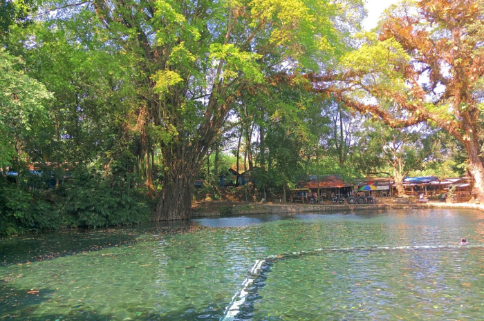 Sumber Taman yang dingin air dan sejuk suasananya menenangkan jiwa (Google Maps Zuhro Elviana).