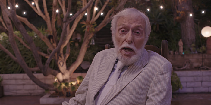 Dick Van Dyke dalam video musik "All My Love".