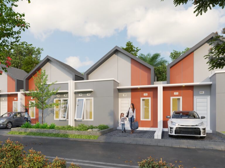 Salah satu desain perumahan di Malang. MBR dapat gratis BPHTB-PBG bila beri rumah