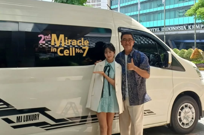 Bertemu kembali, Ryu Seung Ryong dan Kal So Won reuni di Gala Premiere sekuel Film Miracle in Cell No.7 buatan Indonesia (Instagram 2nd Miracle in Cell No.7).