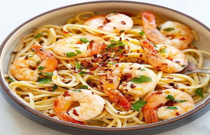 Pasta aglio olio