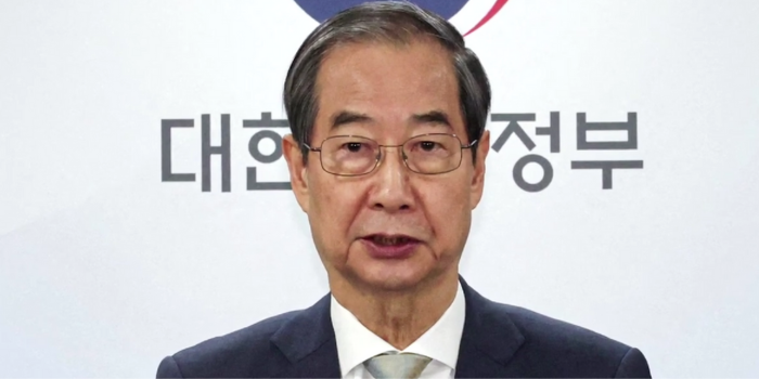 presiden Han Duck Soo dimakzulkan (sumber gambar: youtube/@reuters)