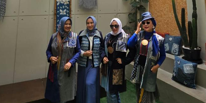 DARI BAHAN DAUR ULANG: Tren sustainable fashion semakin digemari masyarakat dan akan bertahan hingga tahun depan.