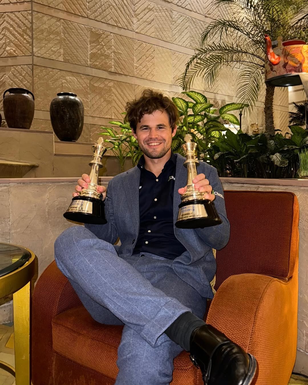 Magnus Carlsen, Juara Catur Dunia. (Akun Instagram magnus_carlsen)