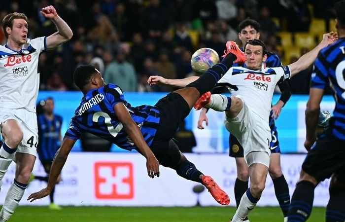 pemarin intermilan saat melawan atalanta (instagram @inter)