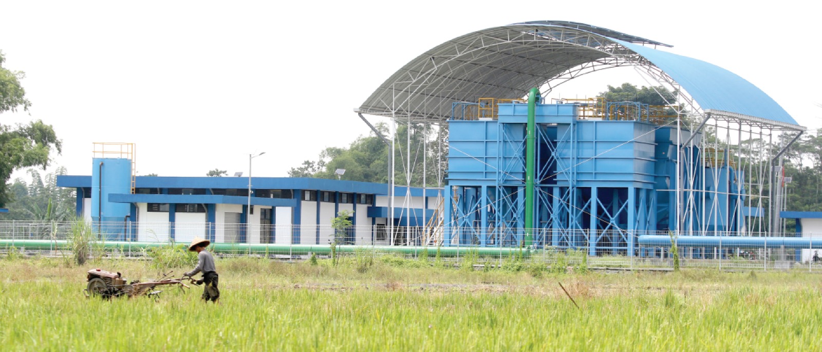 JADWALNYA MUNDUR LAGI: Operasional Water Treatment Plant (WTP) di Kelurahan Pandanwangi, Kecamatan Blimbing masih menunggu perjanjian kerja sama antara pemkot dengan Perum Jasa Tirta (PJT) 1.