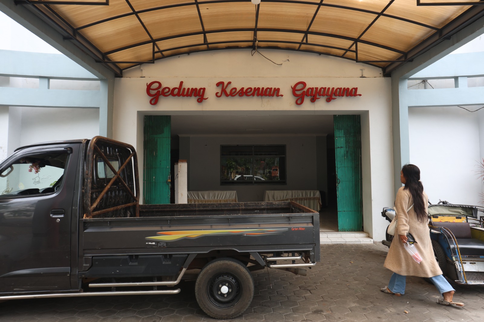 BANGUNAN BERSEJARAH: Gedung Kesenian Gajayana bakal diperbaiki lagi oleh Pemkot Malang tahun ini dengan anggaran Rp 200 juta.