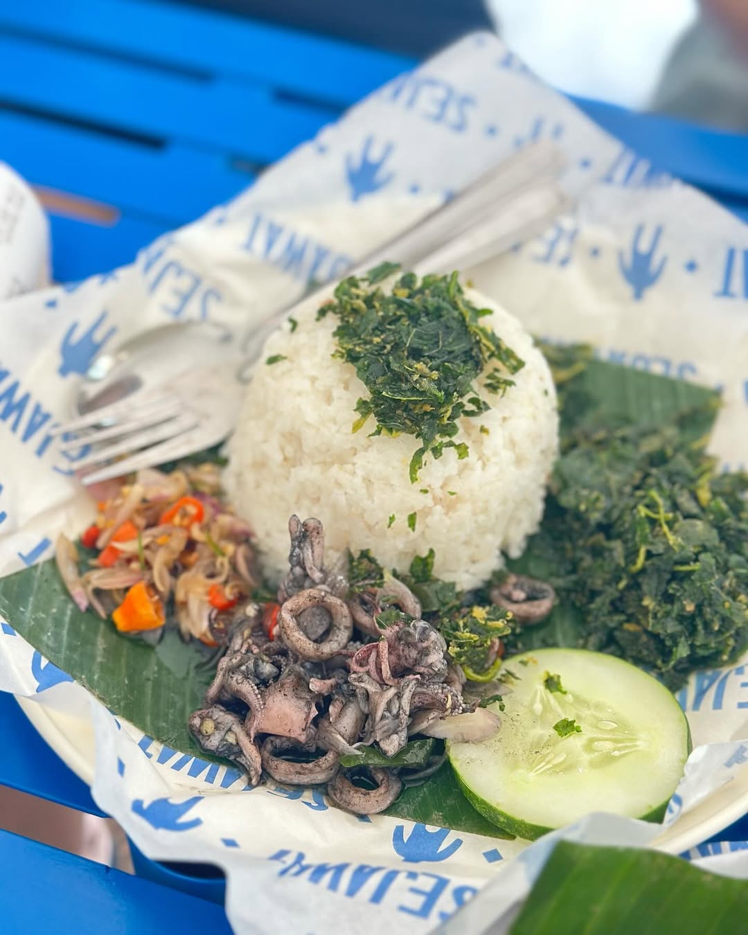 Menu Nasi Cumi dari RM Sejawat (rm.sejawat)