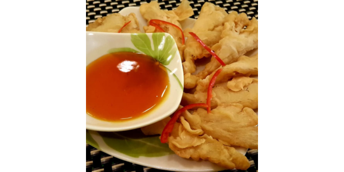 Jamur Crispy Asam Manis (miepanjangumur)
